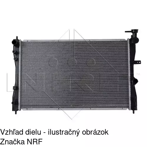 Chladiče vody POLCAR 5241081K