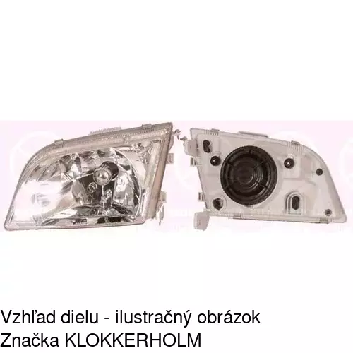 Hlavný reflektor 5260101E /POLCAR/ - obr. 4