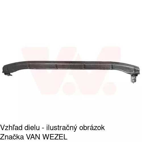Výstuha nárazníka POLCAR 550307-3