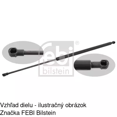 Plynová pružina 5503ABP /POLCAR/ - obr. 5