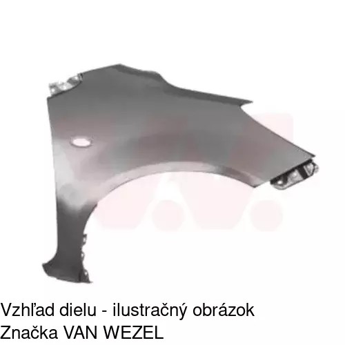 Predný blatník 550601 /POLCAR/ - obr. 1