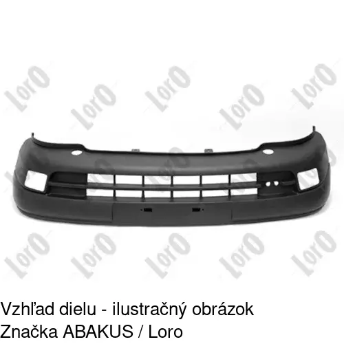 Predný nárazník 550707-7 /POLCAR/ - obr. 1