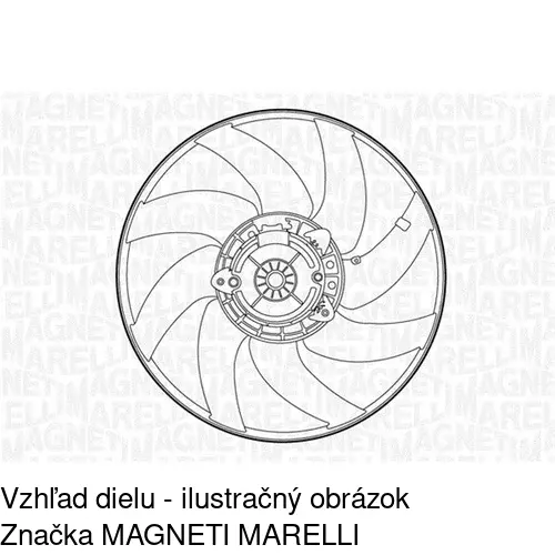Ventilátory chladičov 550823W5 /POLCAR/ - obr. 5