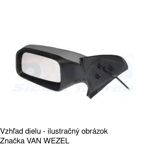 Vonkajšie zrkadlo 550851-M /POLCAR/ - obr. 5