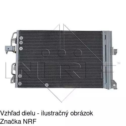 Chladiče klimatizácie 5508K8C3 /POLCAR/ - obr. 2