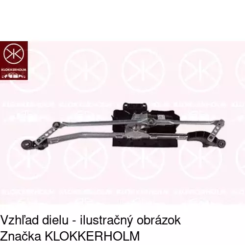 Náhon stieračov s motorom POLCAR 5508ZWP1