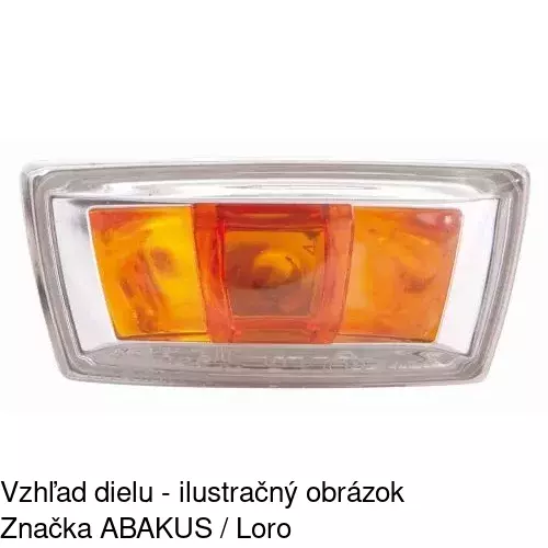 Bočná smerovka 5509205E /POLCAR/ - obr. 5