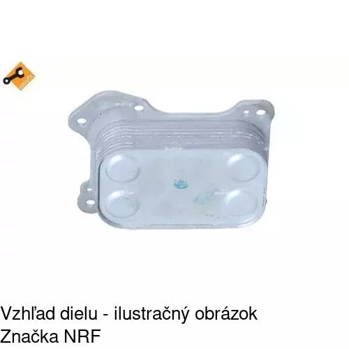 Chladiče oleja 5509L8-2 /POLCAR/ - obr. 3