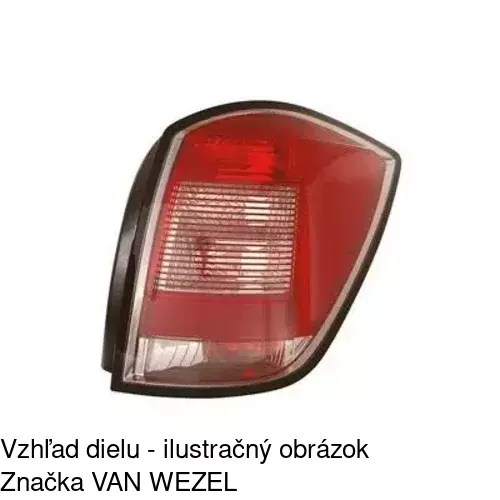 Zadné svetlo 5510883E /POLCAR/ - obr. 3
