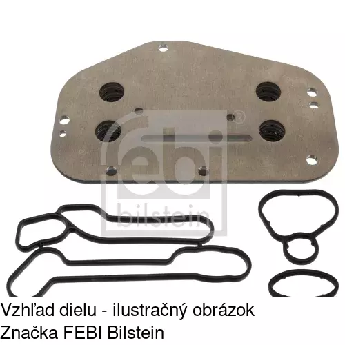 Chladiče oleja 5510L8-2 /POLCAR/