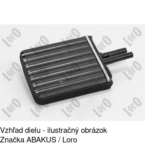 Radiátory 5516N8-1 /POLCAR/ - obr. 2