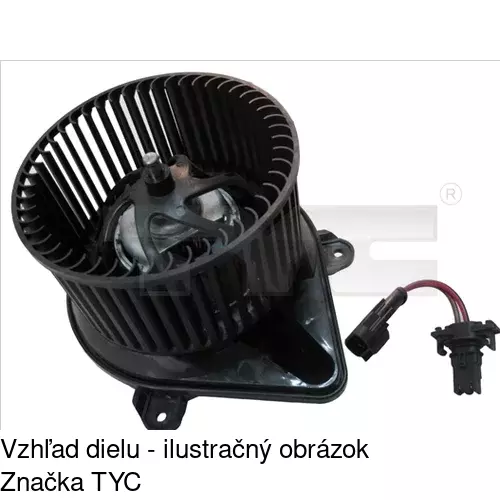 Ventilátory kúrenia POLCAR 5516NU2X