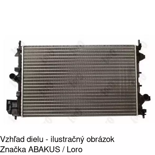 Chladiče vody 551808A5 /POLCAR/ - obr. 3