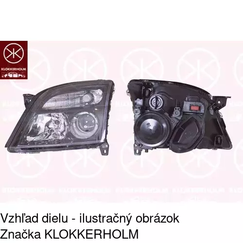 Hlavný reflektor 5518092E /POLCAR/ - obr. 1