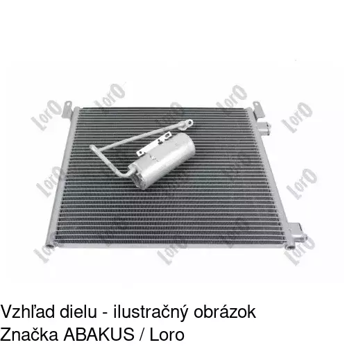 Chladiče klimatizácie 5518K8C5 /POLCAR/ - obr. 1