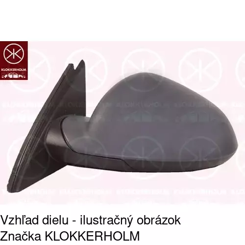 Vonkajšie zrkadlo 5520514S /POLCAR/ - obr. 1