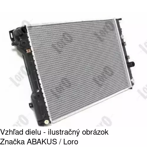 Chladiče vody 5527081X /POLCAR/ - obr. 2