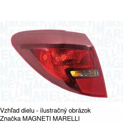 Zadné svetlo POLCAR 5546872U
