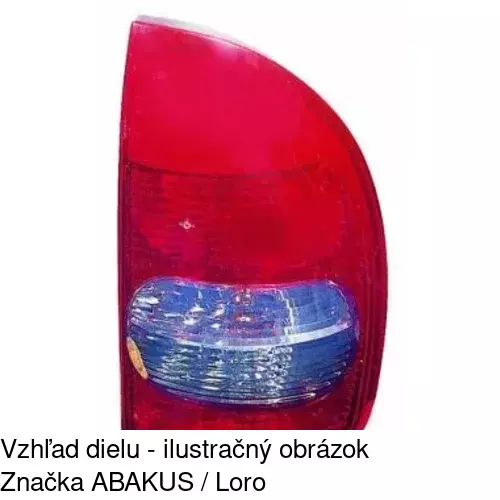 Zadné svetlo 5555881V /POLCAR/ - obr. 5