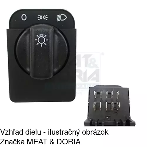 Hlavný vypínač 5555P-10 /POLCAR/ - obr. 1