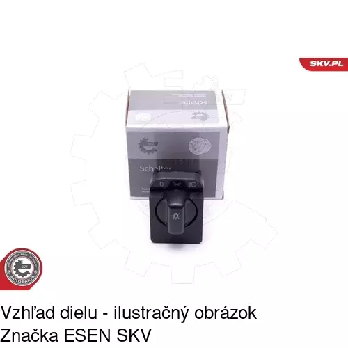 Hlavný vypínač 5555P-10 /POLCAR/ - obr. 2