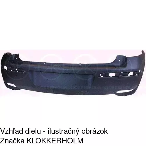 Zadný nárazník POLCAR 555796-J