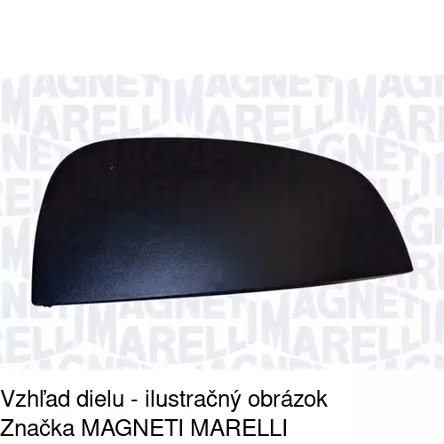 Rám vonkajšieho zrkadla 555955PM /POLCAR/ - obr. 2