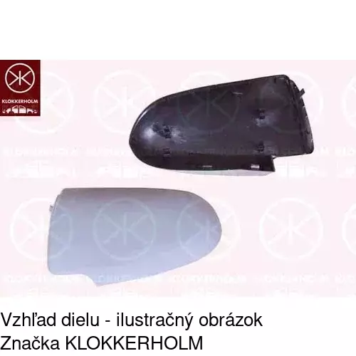 Rám vonkajšieho zrkadla 556054PE /POLCAR/ - obr. 3