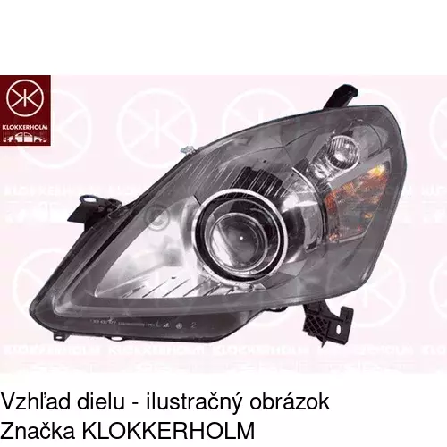 Hlavný reflektor POLCAR 5561091U