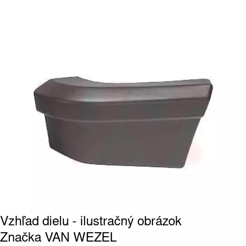 Rámik nárazníka 570118 /POLCAR/ - obr. 1