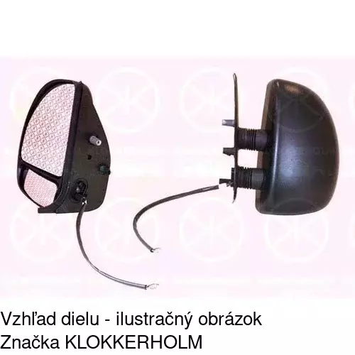 Vonkajšie zrkadlo 5702526E /POLCAR/ - obr. 1