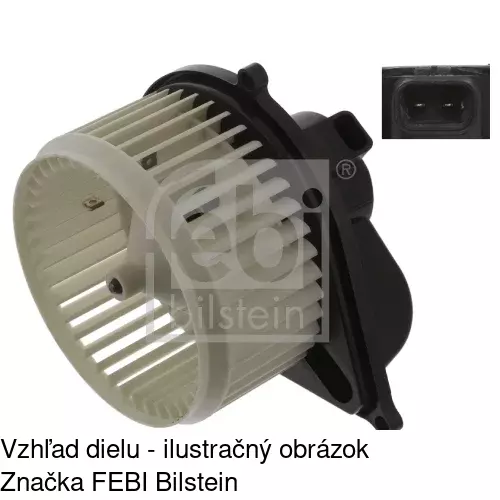 Ventilátory kúrenia 5704NU-1 /POLCAR/ - obr. 3