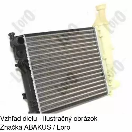 Chladiče vody 570608-1 /POLCAR/ - obr. 1