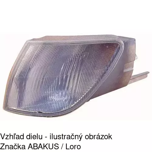 Predná smerovka 5707190E /POLCAR/ - obr. 4
