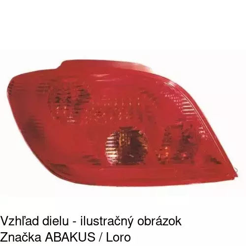 Zadné svetlo 571087-E /POLCAR/ - obr. 2
