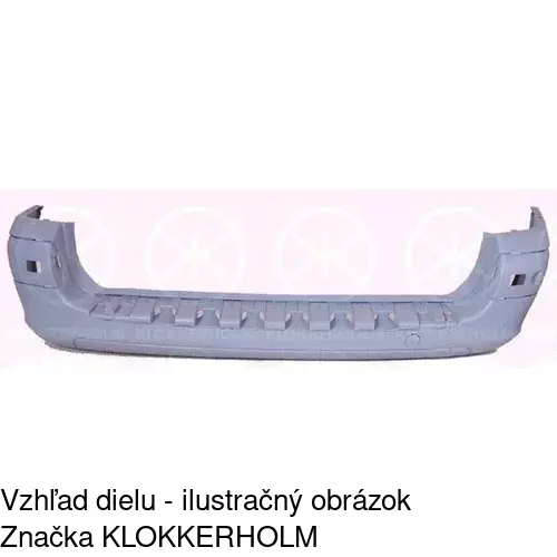 Zadný nárazník POLCAR 5710962J