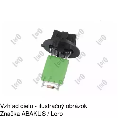 Ovládače klimatizácie 5710KST-1 /POLCAR/ - obr. 3