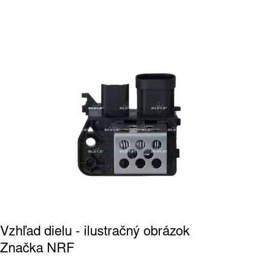 Odpor vnútorného ventilátora POLCAR 5710KST-5