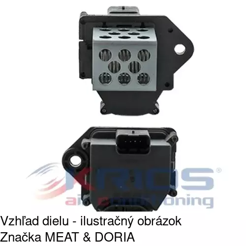 Odpor vnútorného ventilátora 5710KST-5 /POLCAR/ - obr. 1