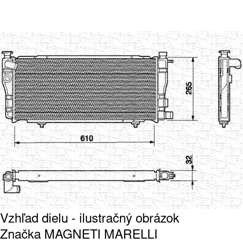 Chladiče vody POLCAR 572208A4