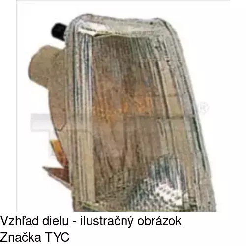 Predná smerovka POLCAR 5722191V