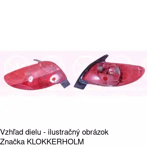 Zadné svetlo 5723880E /POLCAR/ - obr. 2