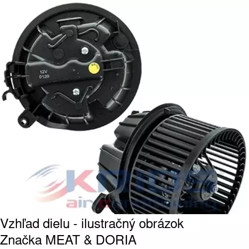 Ventilátory kúrenia 5723NU-4 /POLCAR/ - obr. 3