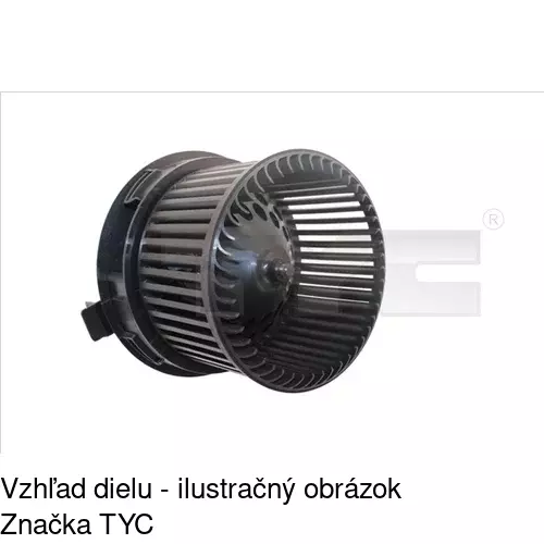 Ventilátory kúrenia POLCAR 5724NU1X