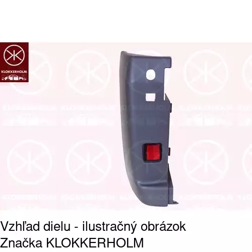 Rámik nárazníka 577098-1 /POLCAR/ - obr. 1