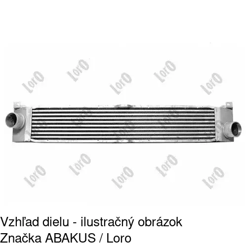 Chladiče vzduchu (Intercoolery) 5770J8-2 /POLCAR/ - obr. 4