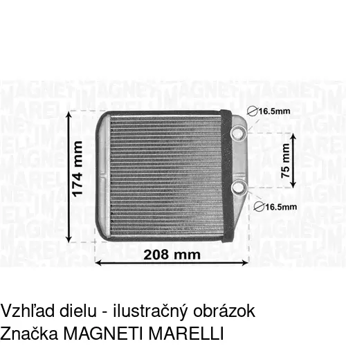 Radiátory 5770N82X /POLCAR/