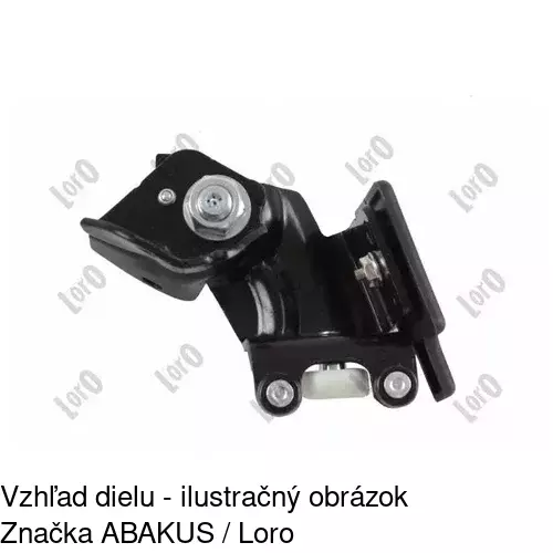 Vozík - kolieska pant posuvných dverí 5770Z-71A /POLCAR/ - obr. 1
