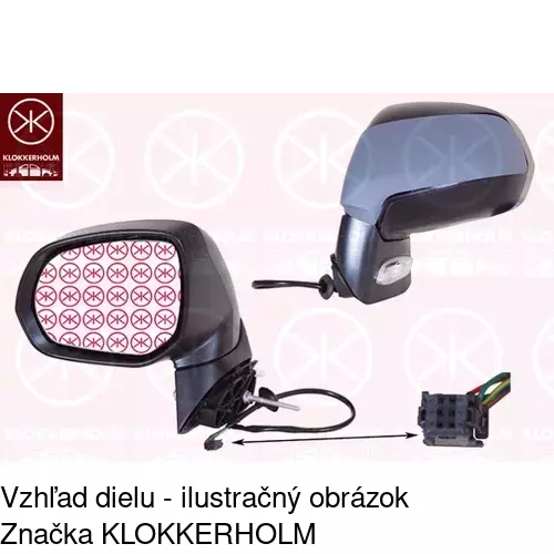Vonkajšie zrkadlo 5780524M /POLCAR/ - obr. 1