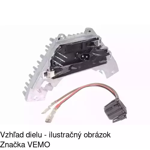 Ovládače klimatizácie 5786KST-1 /POLCAR/ - obr. 3